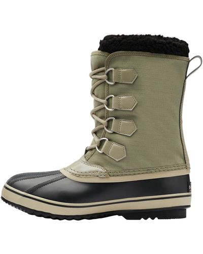 olive green sorel boots