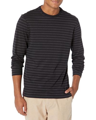 Amazon Essentials Slim-fit Long-sleeve T-shirt-discontinued Colours - Black