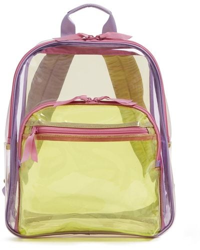 Vera Bradley Clear Large Backpack - Yellow