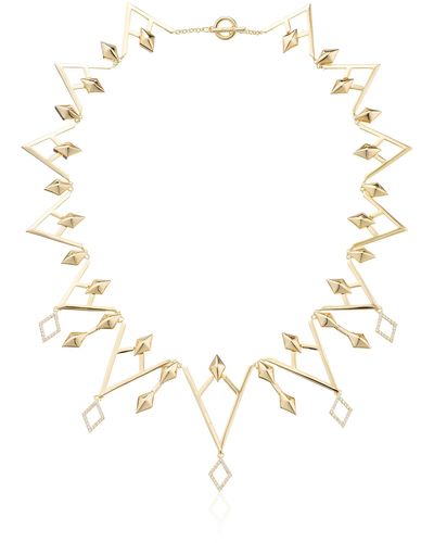 Noir Jewelry Gold Lafayette Necklace - Metallic