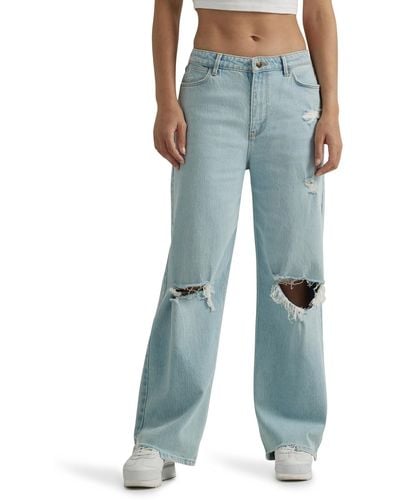 Wrangler High-rise Loose Fit Jean - Blue