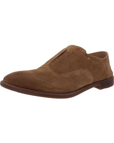 Kenneth Cole New York Rustin Laceless Crushback Slip-on Oxford - Brown