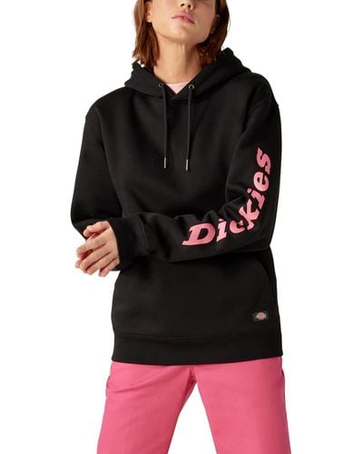 Dickies Pullover mit schwerem Logo-Ärmel - Schwarz