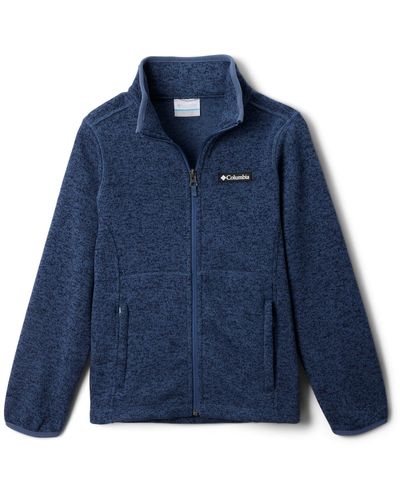Columbia Youth Sweater Weather Full Zip - Blue