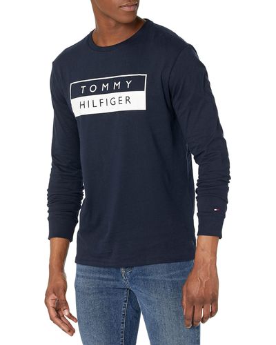baseball Reproducere indgang Tommy Hilfiger Long-sleeve t-shirts for Men | Online Sale up to 81% off |  Lyst