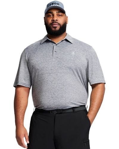 Izod Big Golf Title Holder Short Sleeve Polo - Black