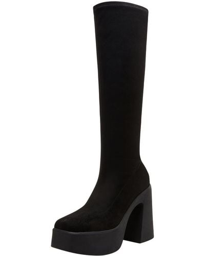 Katy Perry The Heightten Stretch Boot Knee High - Black