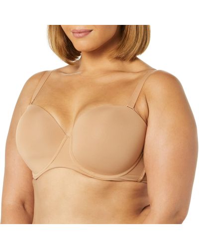 Amazon Essentials Strapless Microfiber Bra - Natural