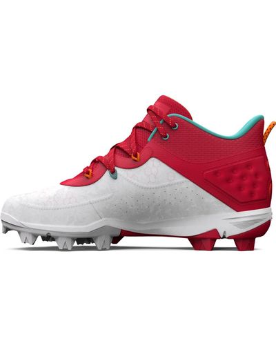 Under Armour Harper 8 Mid Rm, - Red