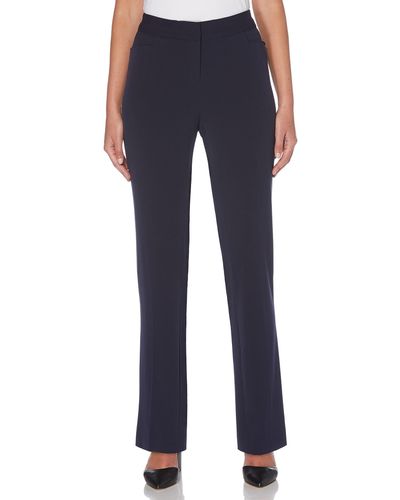 Rafaella Womens Plus Soft Crepe Modern Fit Dress Pants (Size 16-22)