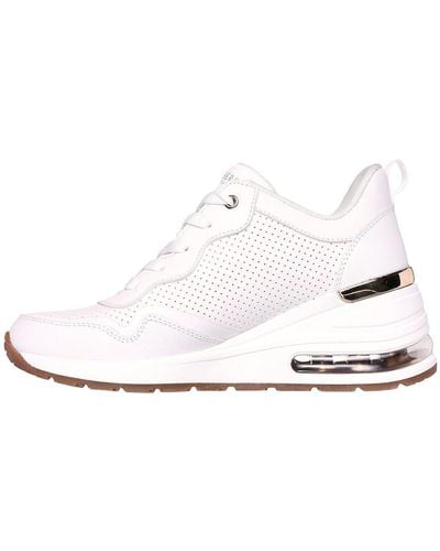 Skechers Million Hotter Air Sneaker - White