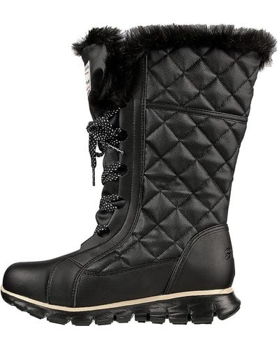 Skechers Synergy-real Estate Snow Boot - Black