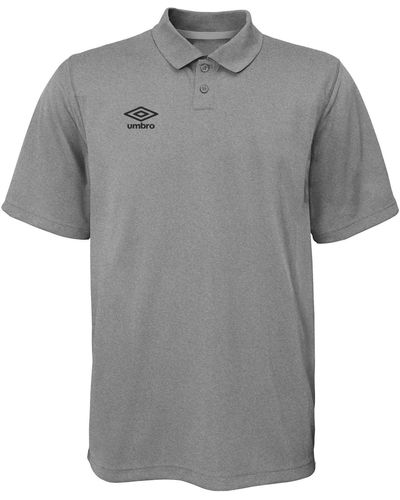 Umbro 's Team Polo Shirt - Gray