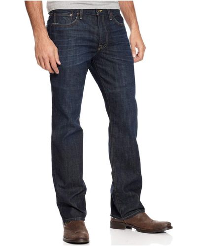 Lucky Brand S 181 Relaxed Straight In Oceanside Jeans - Blue