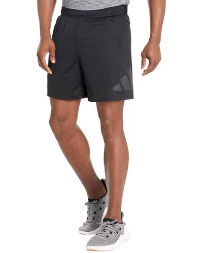 adidas Training Essentials Logo Training 7 Shorts - Black