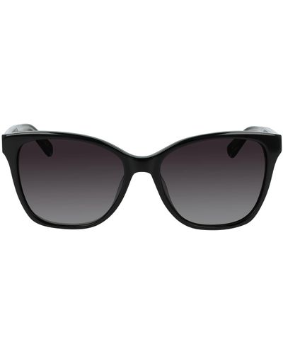 Calvin Klein Ck21529s Rectangular Sunglasses - Black
