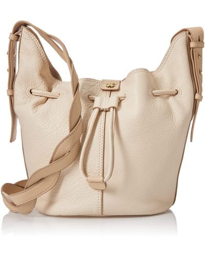 Lucky Brand Dori Leather Crossbody Handbag - Natural