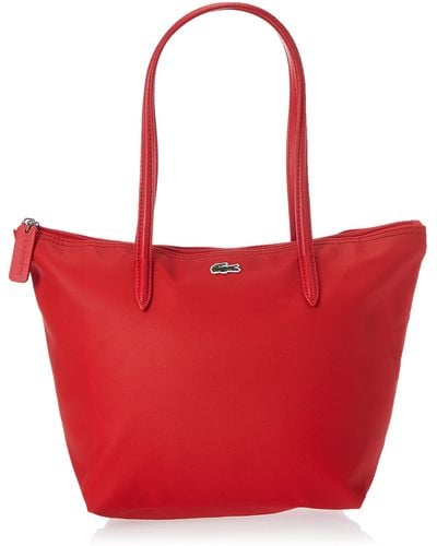 Lacoste S L.12.12 Small Tote Bag - Red