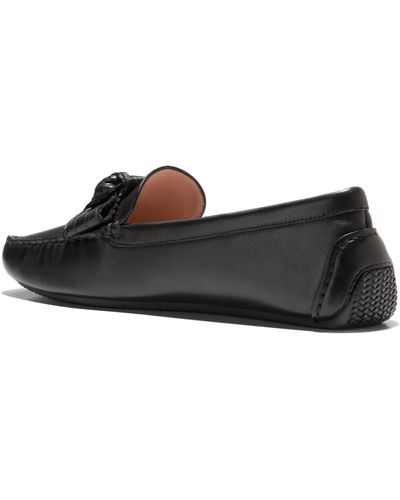 Cole Haan Bellport Bow Driver Driving Style Loafer - Black