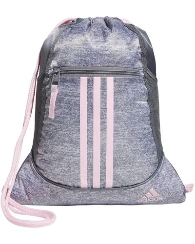 adidas 's Alliance 2 Sackpack Draw String Bag - Gray