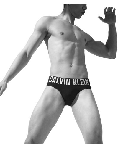 Calvin Klein Intense Power 3-pack Hip Brief - Metallic