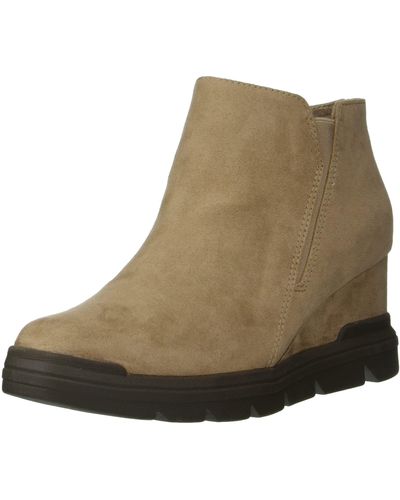 Dr. Scholls S Riley Ankle Boot Taupe 10 M - Brown