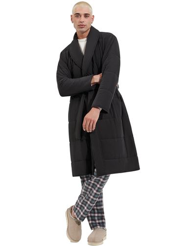 UGG Quade Quilted Robe - Black