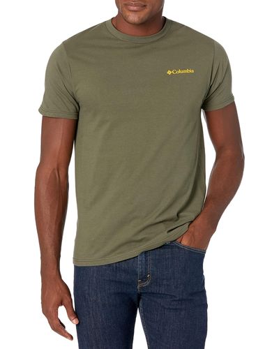 Columbia Apparel Graphic T-shirt Shirt - Green