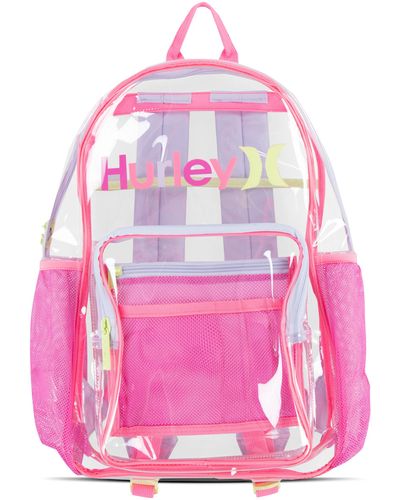 Clear Backpack Hurley Unisex Kid's Beanie And Glove Set
