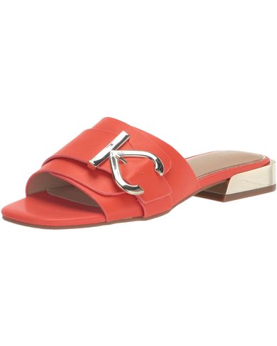 Kenneth Cole Irene Flat Sandal - Red