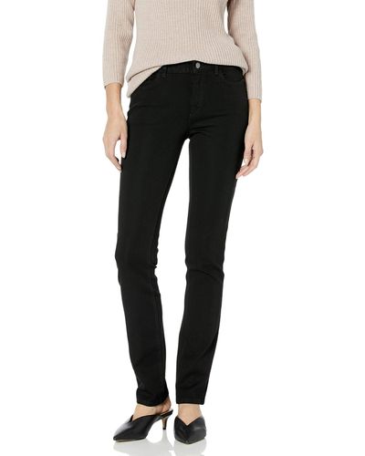 DL1961 Coco Curvy Slim Straight Jeans - Black