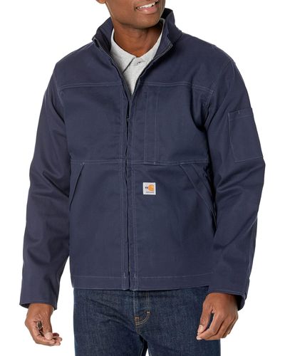 Carhartt Flame-resistant Full Swing Quick Duck Jacket - Blue