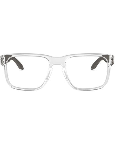 Oakley Ox8156 Holbrook Rx Square Prescription Eyeglass Frames - Black
