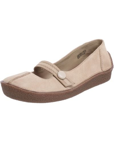Madden Girl Lazzo Mary Jane Flat,natural Suede,7 M Us