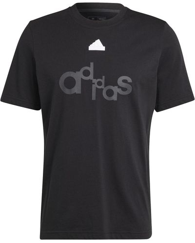 adidas Graphic Printed T-shirt - Black