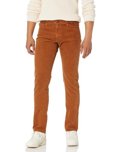 AG Jeans Tellis Modern Slim Corduroy Pant - Brown