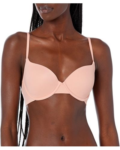 Hanes Eco Luxe Lightly Lined T-shirt Underwire Dhy206 - Brown