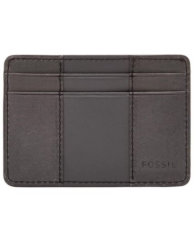 Fossil Card Case - Gray