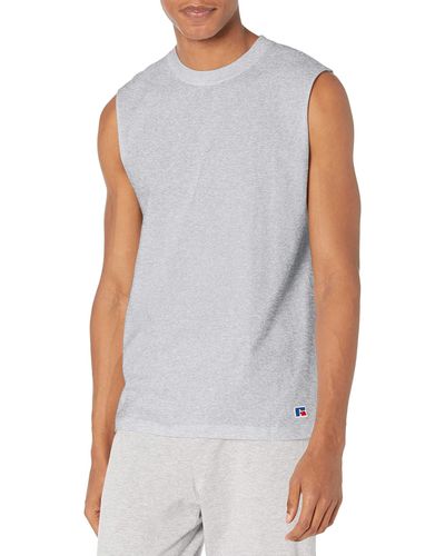 Russell Performance Sleeveless Muscle T-shirt - Multicolor