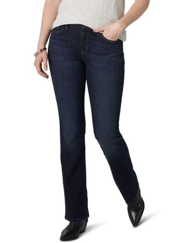 Lee Jeans Misses Regular Fit Bootcut Jean - Blu