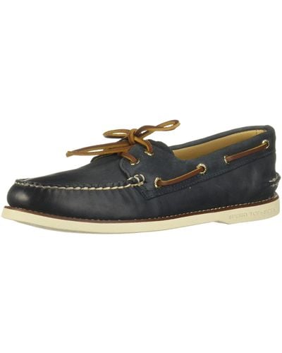 Sperry Top-Sider Gold Cup Authentic Original 2-eye Boat Shoe - Black