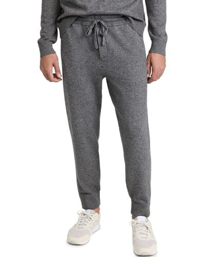 Vince Wool Cashmere Jogger - Gray