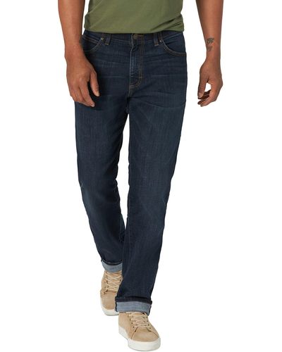 Lee Jeans Extreme Motion Straight Taper Jeans - Blau