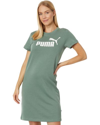 PUMA Robe Essentials Logo - Vert