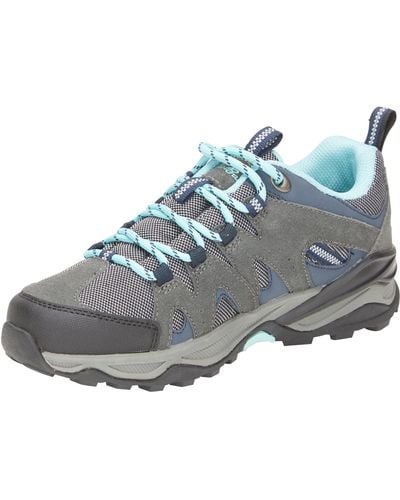 Eddie Bauer Lake Union Mid Hiking Boots | Water Resistant Lightweight Mountain Hiking Boots For | Ladies All Weather Outdoor Ankle Height - Gray