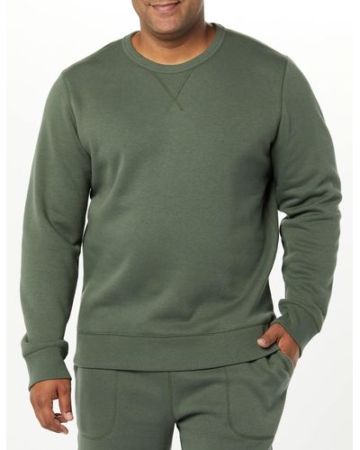 Goodthreads Crewneck Washed Fleece Sweatshirt - Green