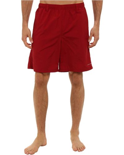 Columbia Backcast Iii Water Short - Red