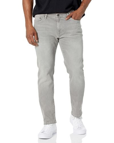 John Varvatos J701 Regular Fit Jeans Eldridge Wash - Gray