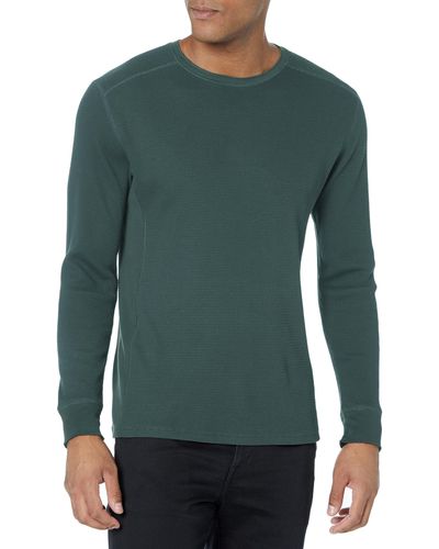 Vince S Thermal L/s Crew - Green
