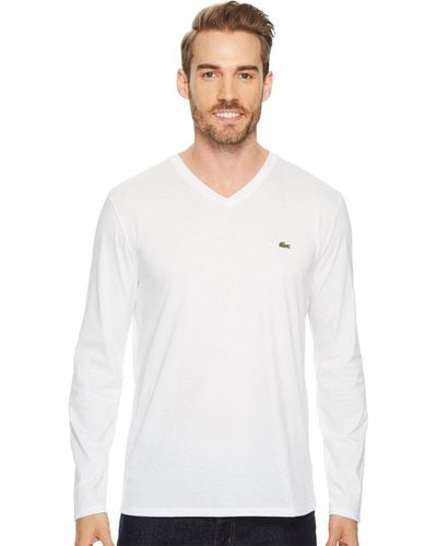 Lacoste Long-sleeve t-shirts for Men | Online Sale up to 70% off | Lyst